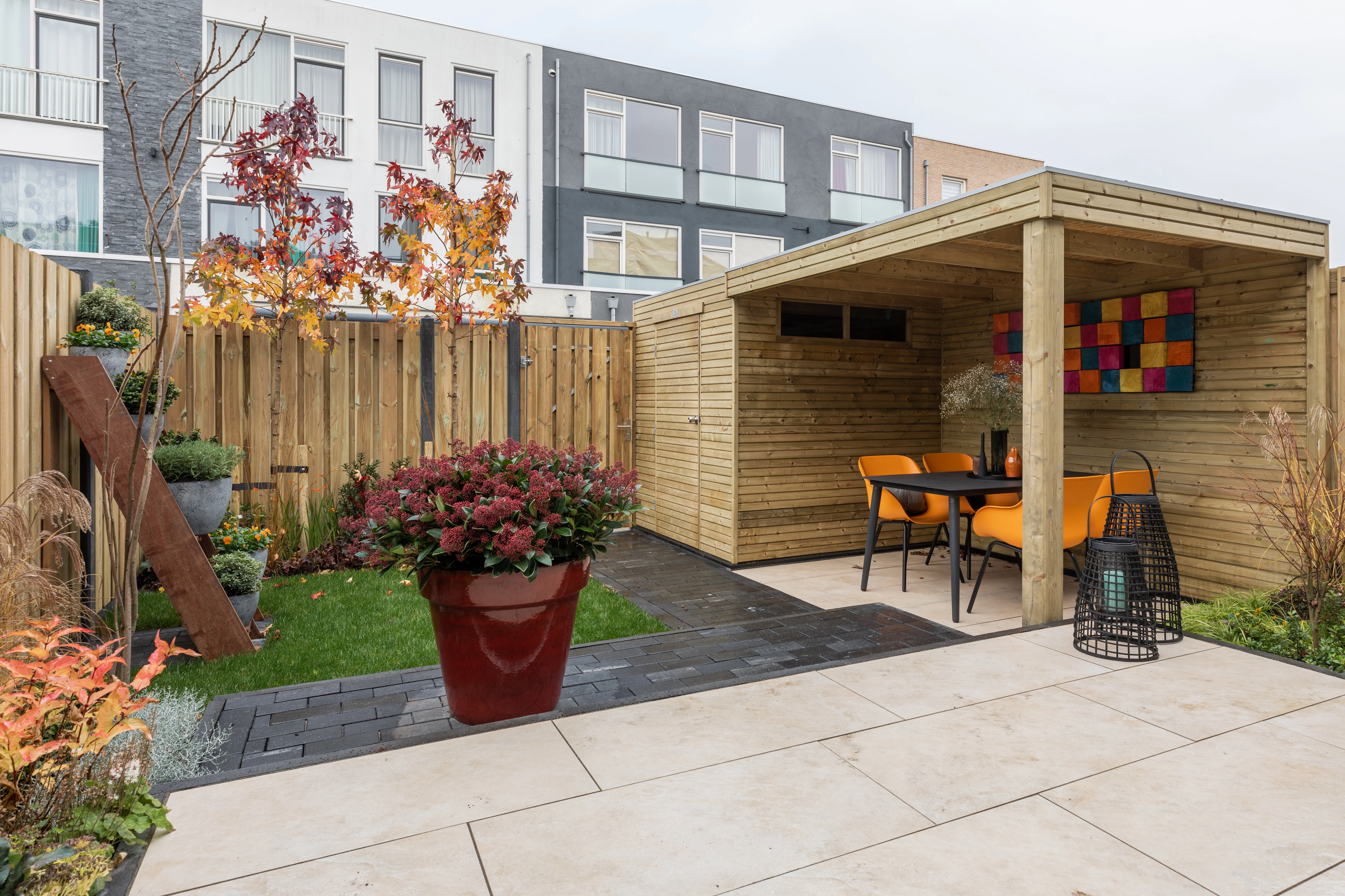 Woodlands Blokhut QB Groen Geïmpregneerd 600 x 300 cm - Afbeelding 7